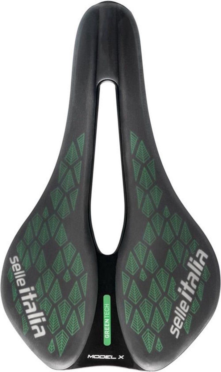 Comfortabel Fietszadel Groen - Duurzaam en Ergonomisch voor Wegwielrennen
