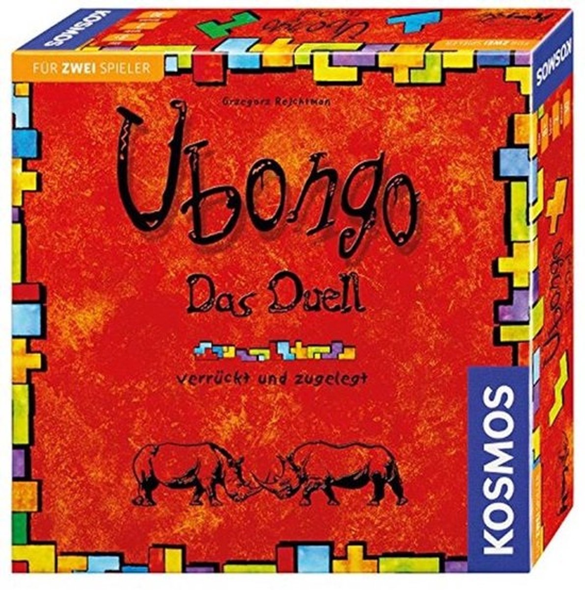 Verrassend Ubongo Duelspel voor 2 Spelers vanaf 8 Jaar - Spel met Directe Wedstrijd en Snelle Actie