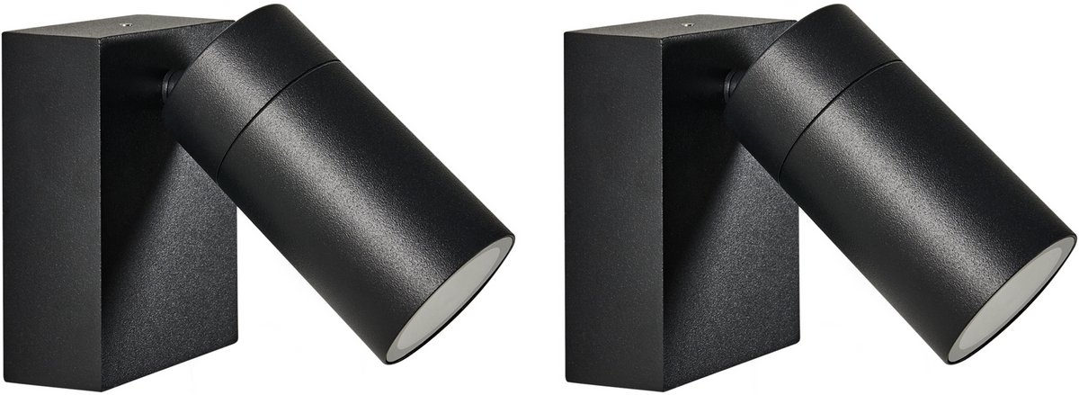 MANOR - Wandlamp voor buiten - Zwart - Aluminium