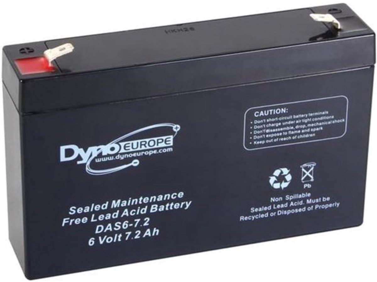 Vervangende Loodzuur Batterij 6V 7.2Ah voor Alarm, Gereedschap en Speelgoed