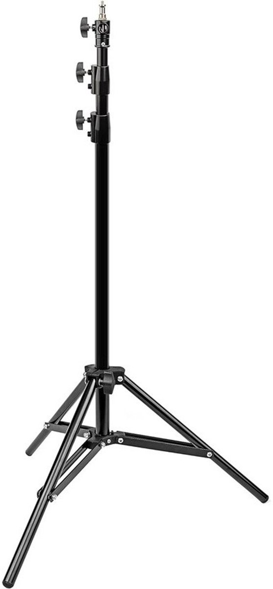 Professioneel Lampstatief 220 cm - Luchtgeveerd Aluminium Studiolamp Statief