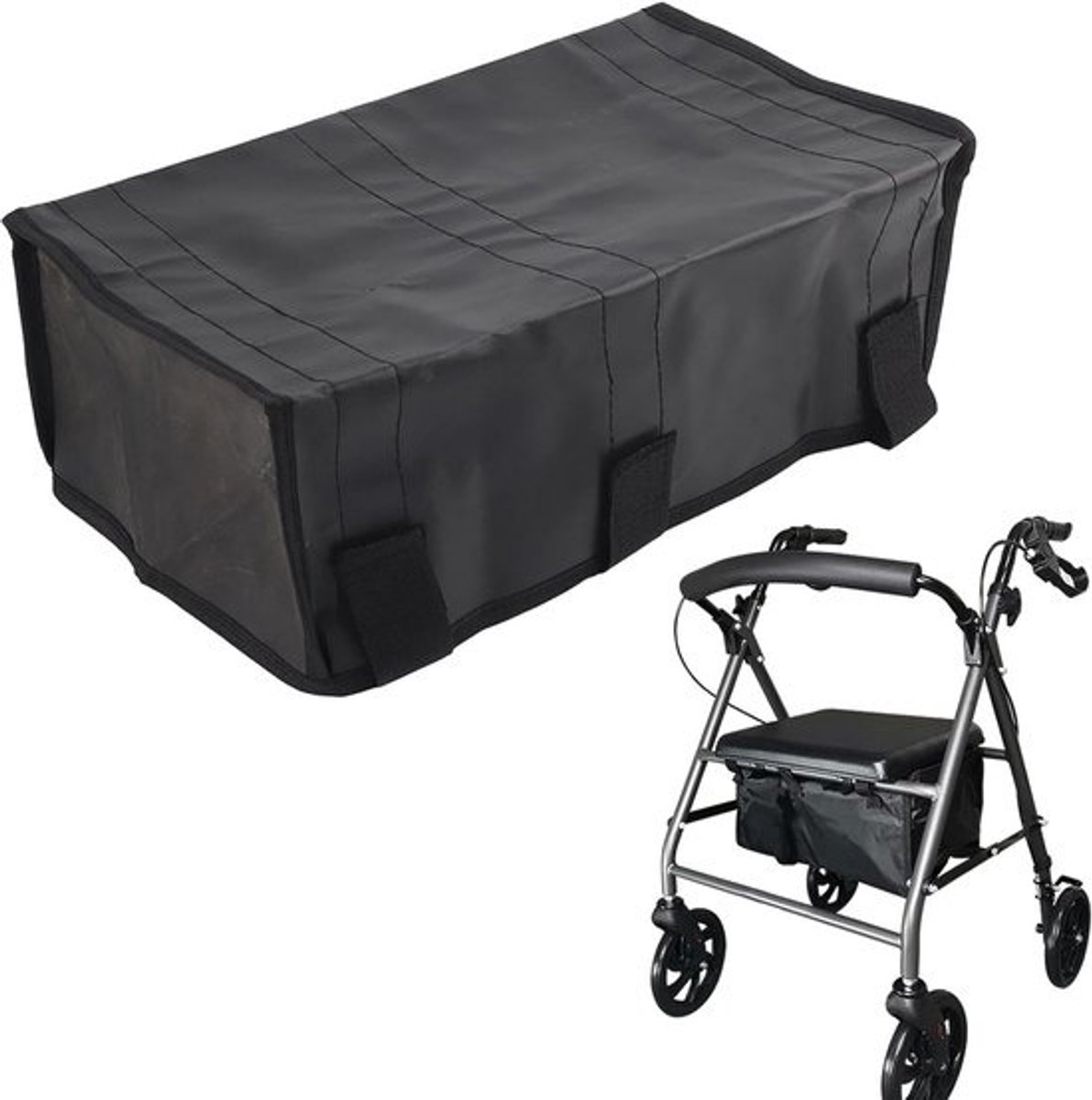 Universele Opberghoes voor Rollator en Rolstoel Frametas