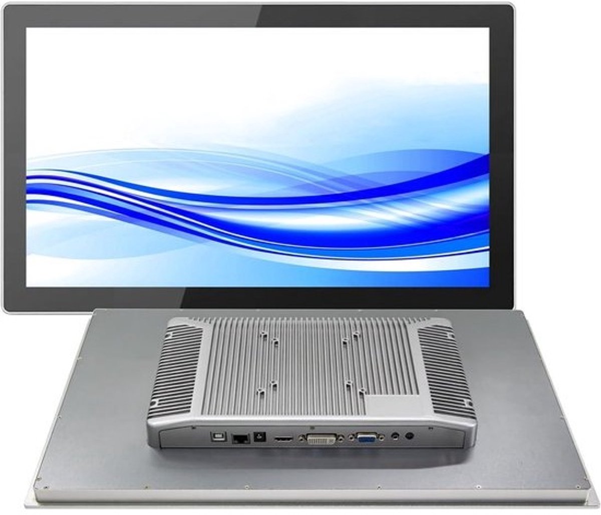 15,6 inch Full HD Ingebouwd Touchscreen Monitor met Robuuste Metalen Behuizing