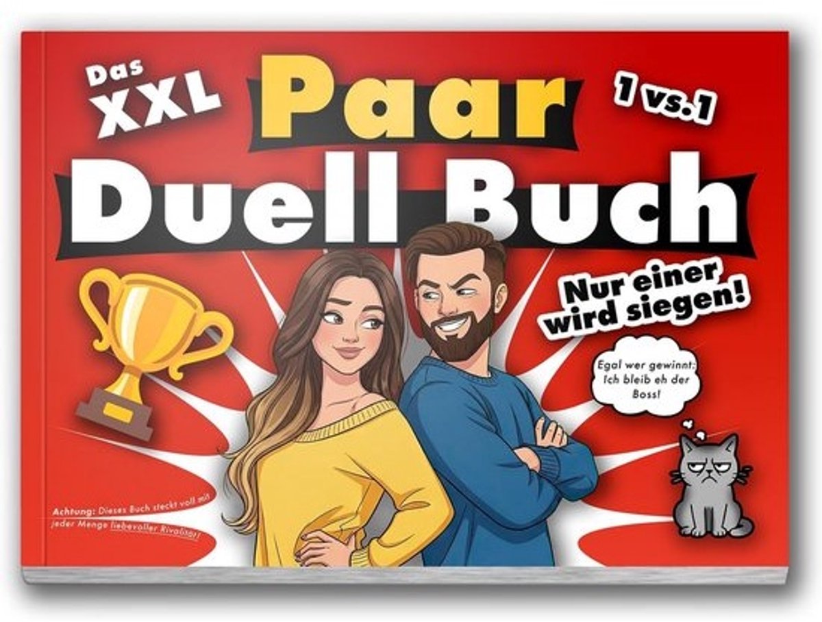 XXL Duelboek voor Partners: Grappige Uitdagingen en Spelletjes voor Twee