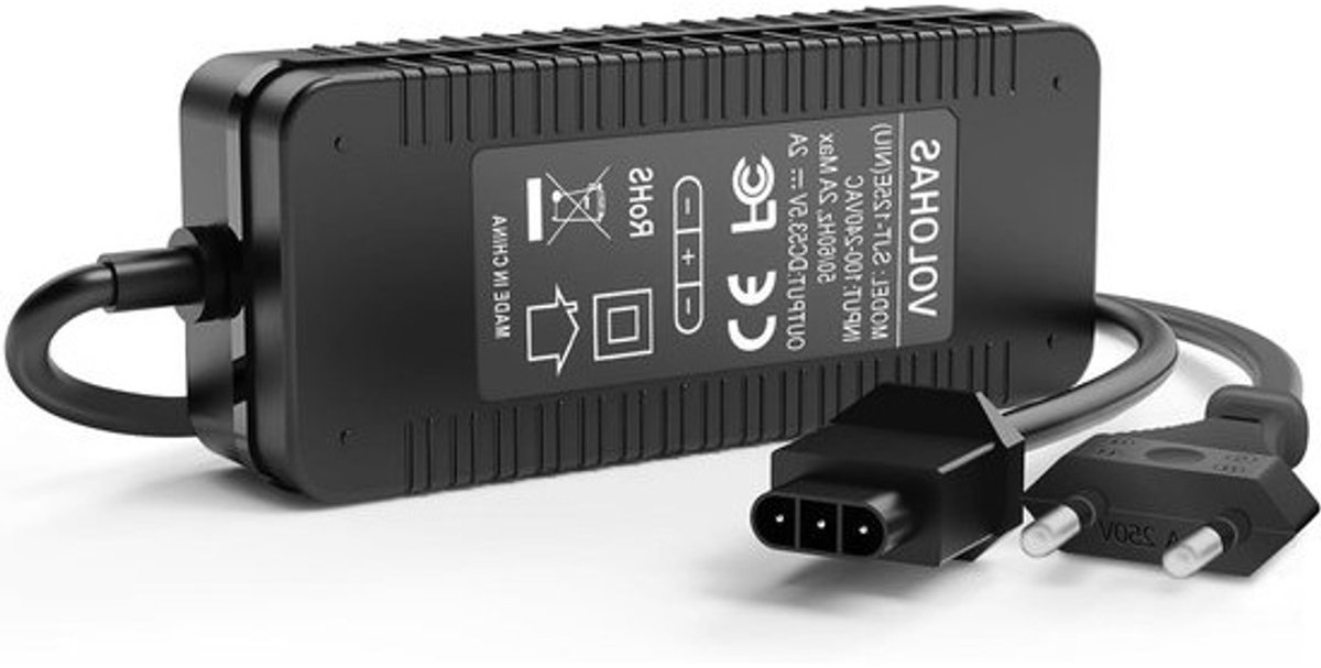 Snelopladende 53.5V 2A oplader voor elektrische scooters, universele 46.8V lader voor KQi3 Pro en KQi3 Max