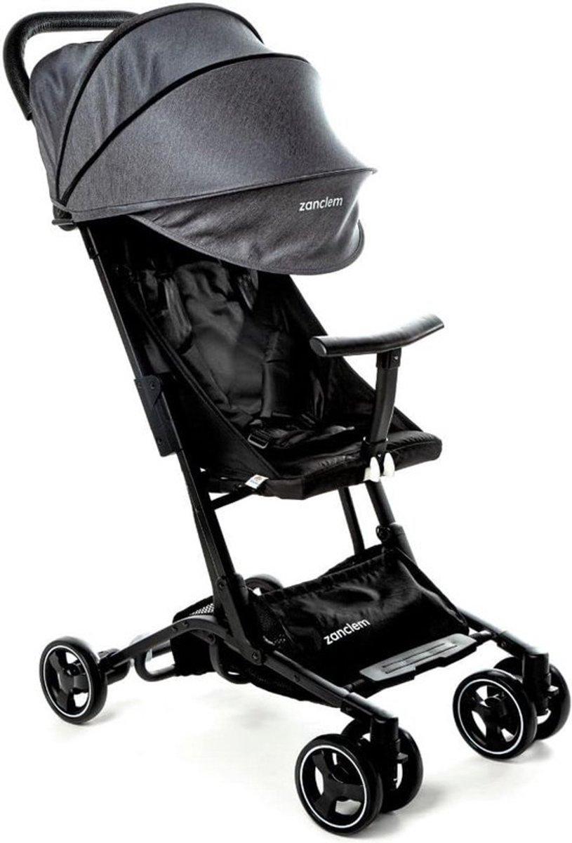 Ultra Lichte Kinderwagen (Buggy) Vanaf Geboorte - Compact, Inklapbaar & Lichtgewicht Recliner met Voetrem