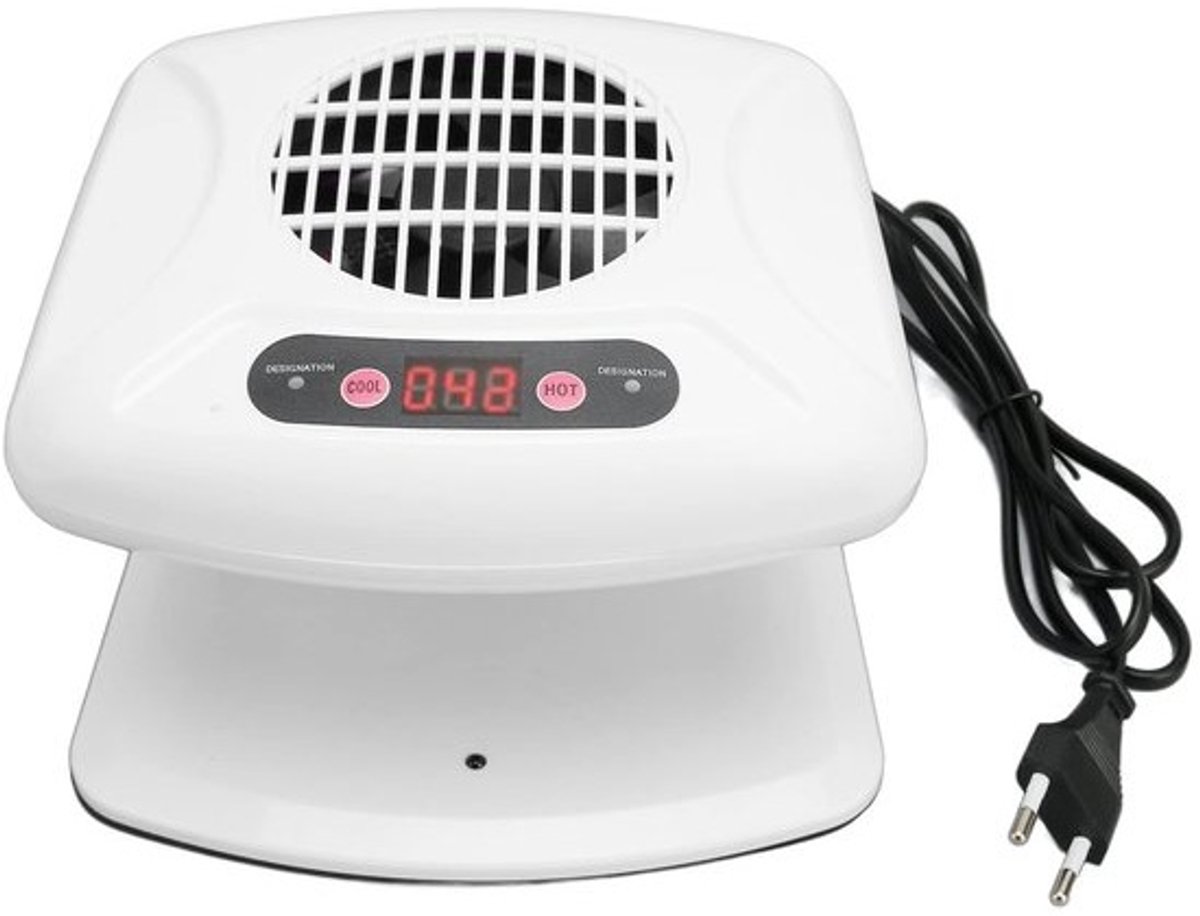 Dailygoods- Nageldroger 300 W - Sneldrogende Ventilator - Warme/Koude