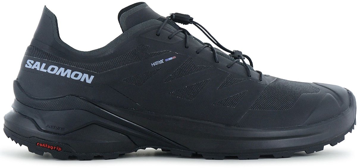 Salomon XA META - MADE IN FRANCE - Heren Trail-Running Schoenen Hardloopschoenen Zwart 477019 , Maat: EU 42 2/3 UK 8.5