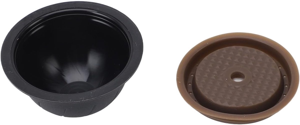 Herbruikbaar Vulset voor Koffiepads met 5 Lege Pods, 2 Siliconen Capsule Schijven, Lepel en Borstel voor Duurzaam Koffiegenot