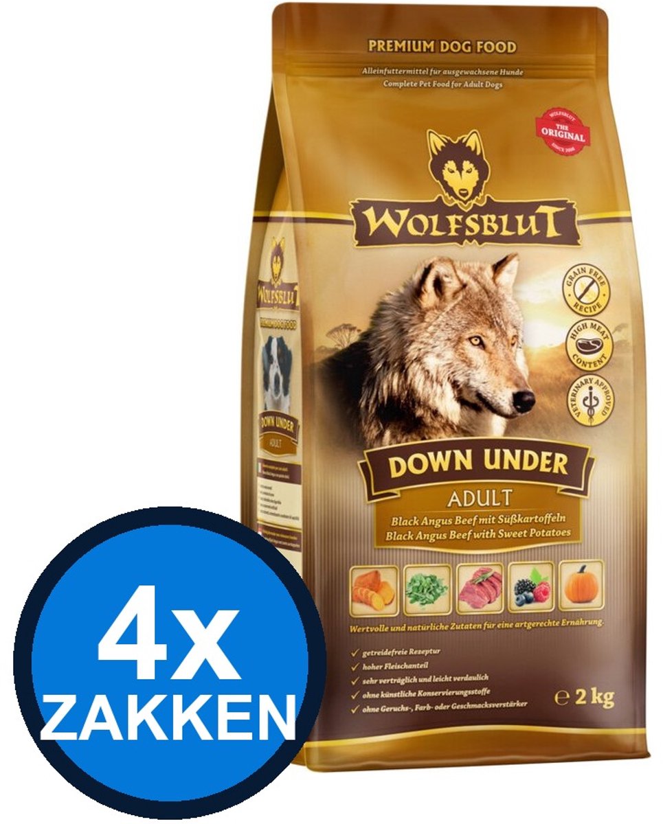Wolfsblut Wolfsblut - Adult Down Under - Hondenvoer Droogvoer - 2 kg