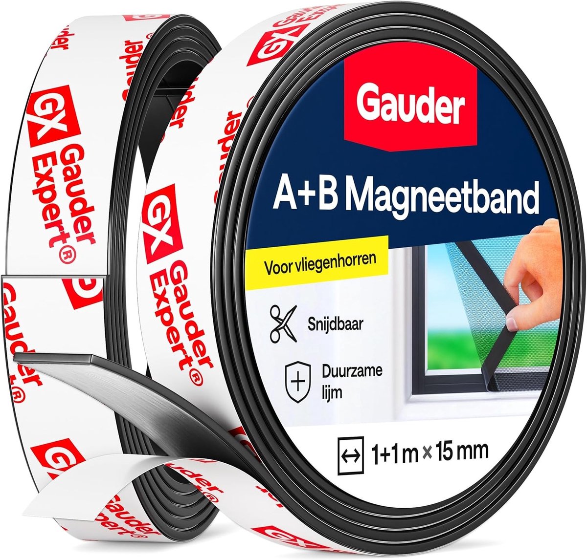 Magnetband voor Horren - Zelfklevende Magnetische Strips - Sterke Wederzijdse Aantrekking - Op Maat Knipbaar - Voor Horren en Lichte Objecten