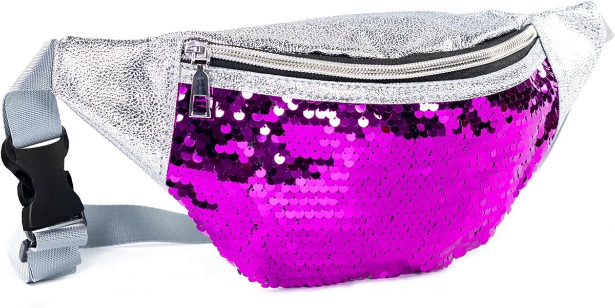 Heuptas - Waterdicht - Glitter Design - Verstelbare Riem - Voor Dames en Meisjes