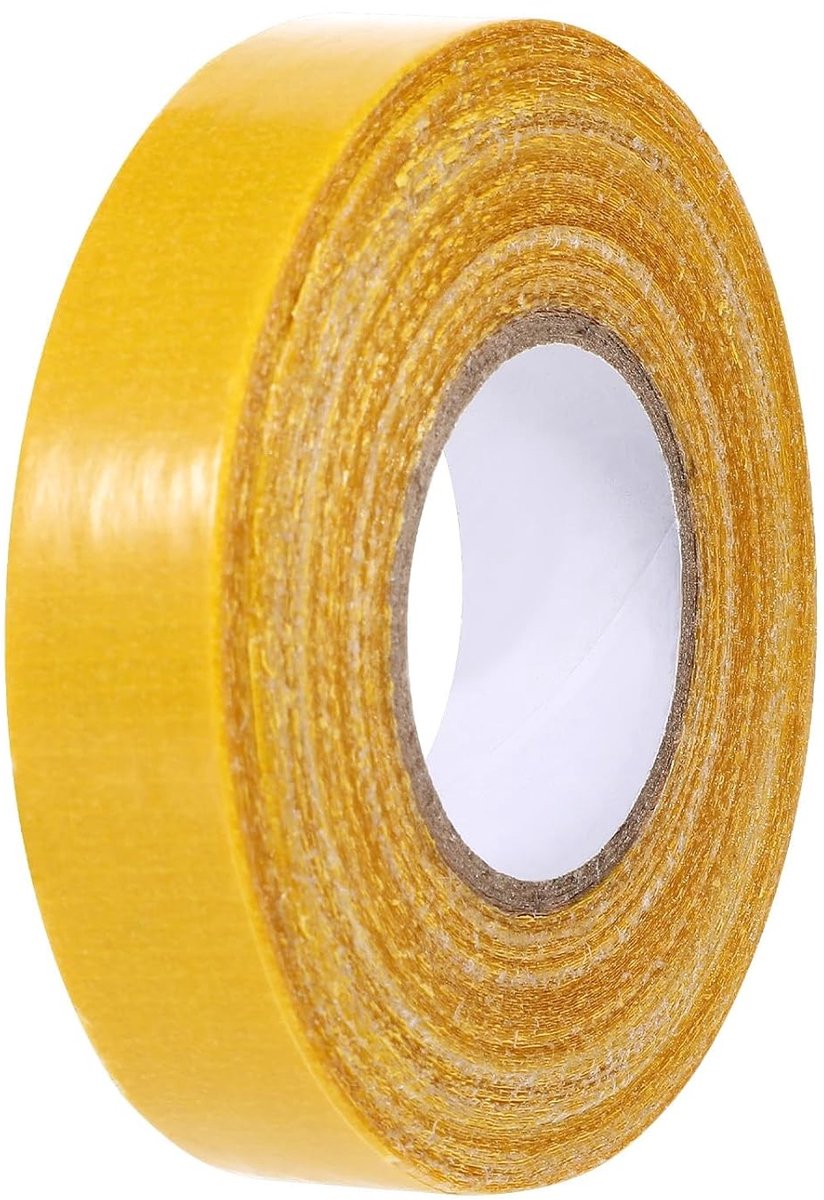 Dubbelzijdige Tapijt Tape 2 cm x 20 m - Sterke Zelfklevende Textieltape voor Vloeren en Meubels, Transparant en Duurzaam