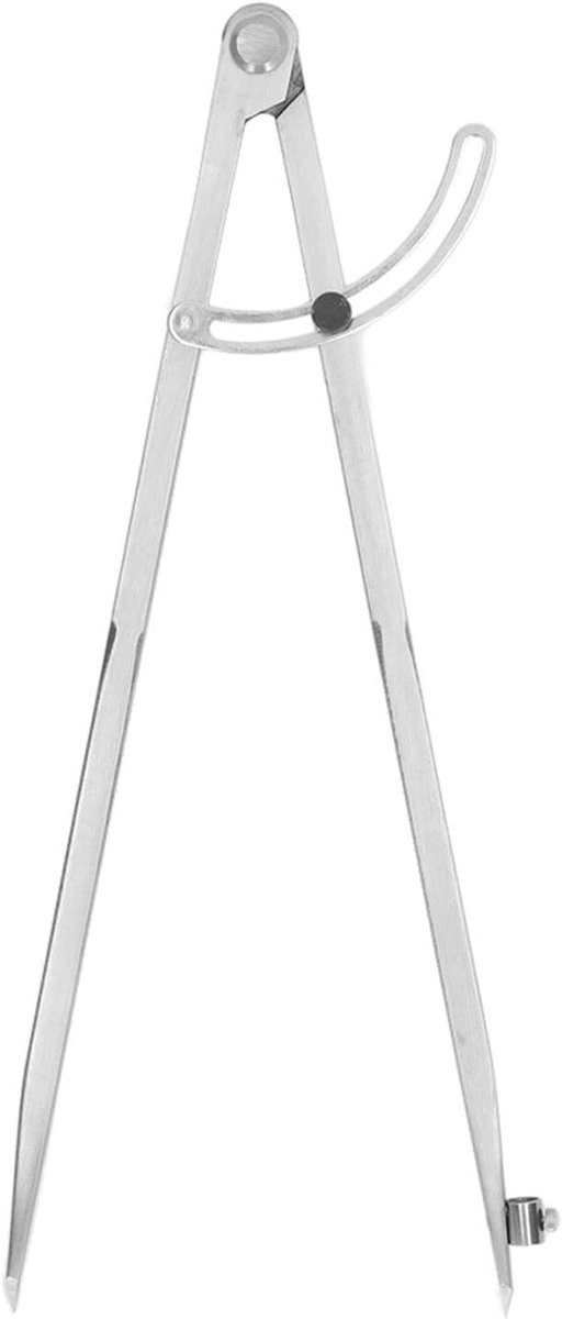 Geometrisch Compas en Schaal, 400 Mm Carbon Staal Wing Divider met Potloodhouder voor Houtbewerking en Technisch Tekenwerk