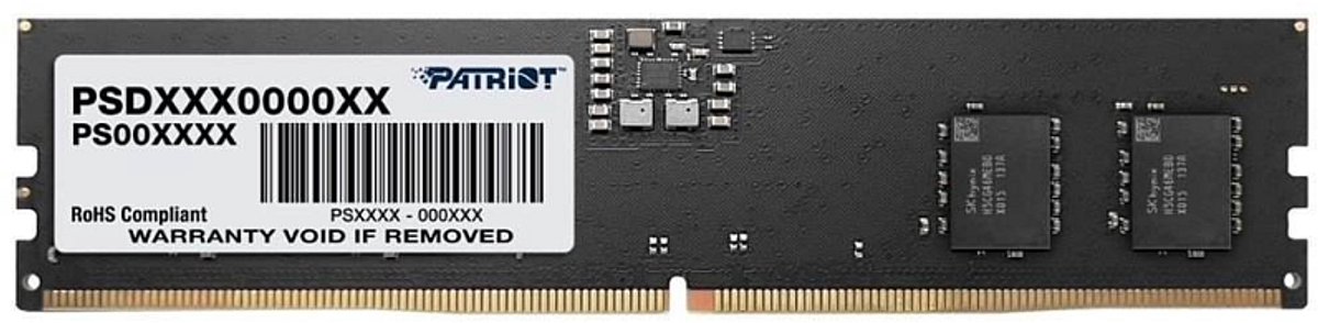 Patriot Memory Signature Line PSD58G560082 geheugenmodule 8 GB 1 x 8 GB DDR5 5600 MT/s 262-pin LPCAMM2