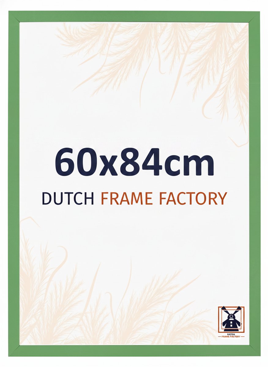 Dutch Frame Factory Fotolijst 60x84 cm - MDF - Groen - Benno