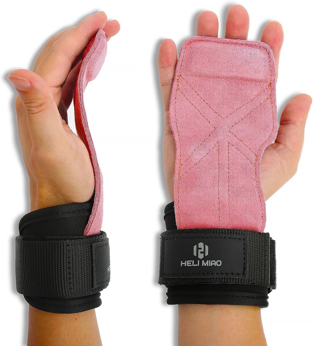 Power Lifting Straps - Leren - Snelsluiting - Perfecte Grip - Voor Bodybuilding en Fitness