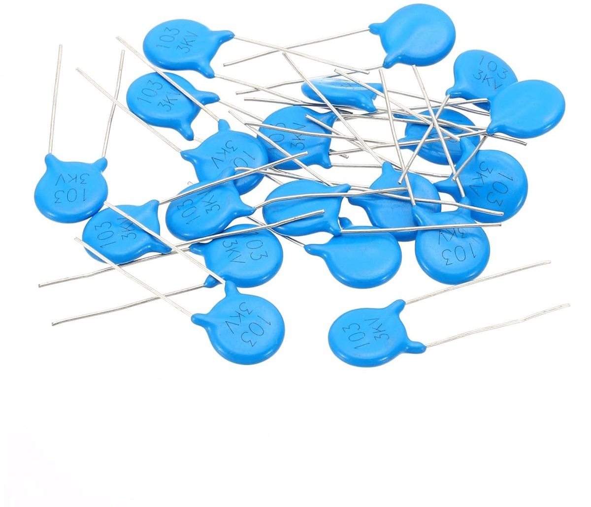 10nF 3kV hoogspanningskeramische condensatoren - 20 stuks chip-condensator assortiment voor stroomvoorziening en elektronica toepassingen
