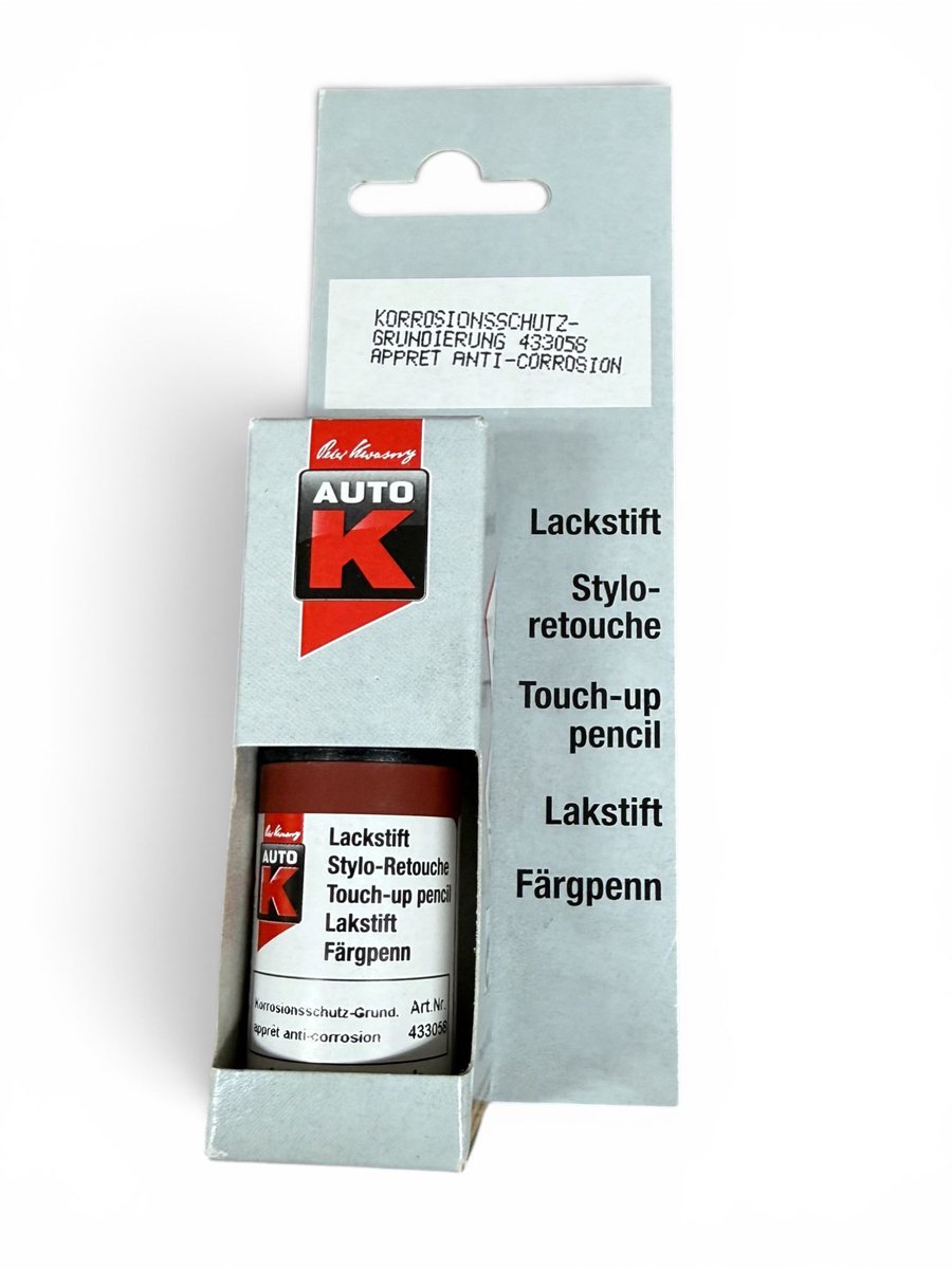 Lakstift grondverf roestwerende primer rood-bruin Auto K