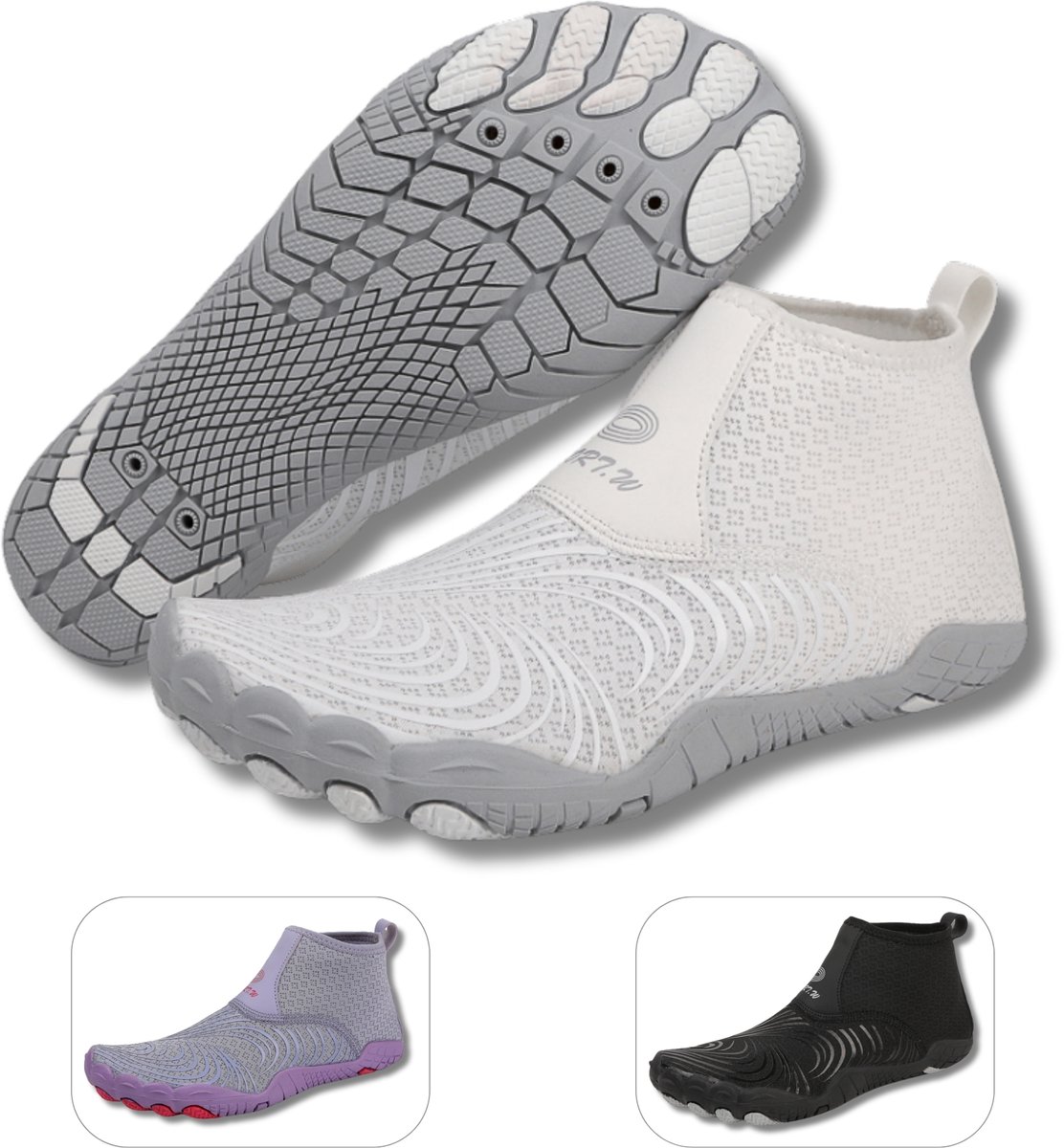 DOTALES - GripStep barefoot schoenen Grijs 36