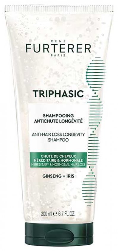 René Furterer Triphasic Anti-haaruitval Shampoo voor Levensduur | Erfelijke & hormonale haaruitval 200