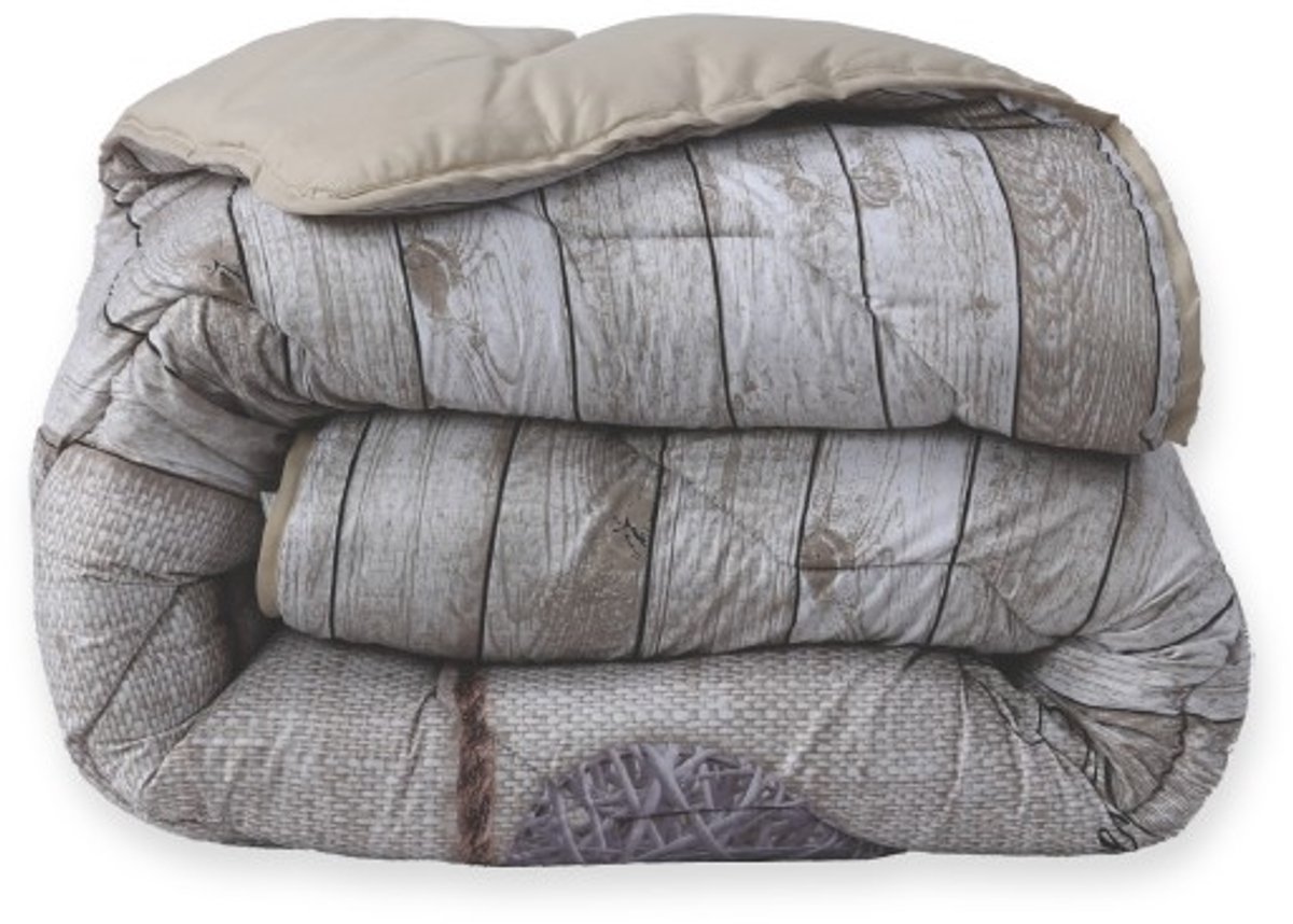 Dekbed Zonder Overtrek Live Laugh Love | Easy Dekbed Uni Onderzijde | 240 x 200x220cm + 2 kussenslopen