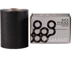 Framar - Back In Black Haarverf Folie Embossed Medium - 98 m