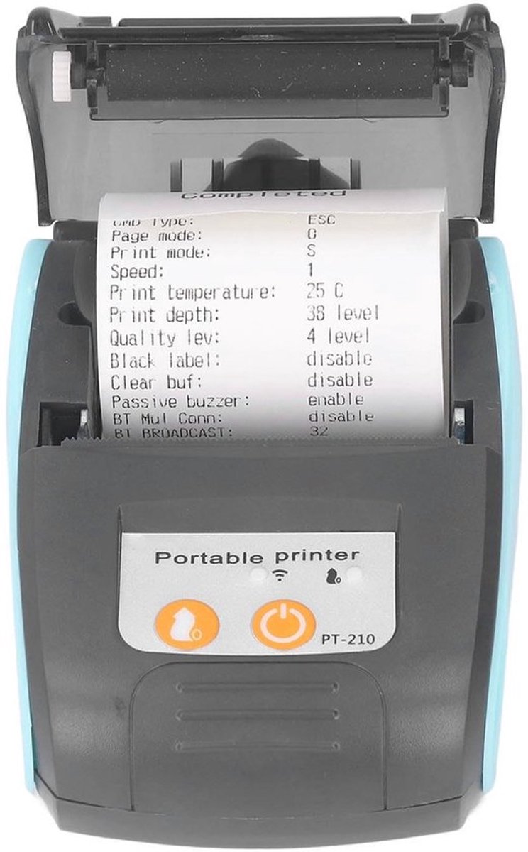 Dailygoody Bonprinter draagbaar ticketprinter mini