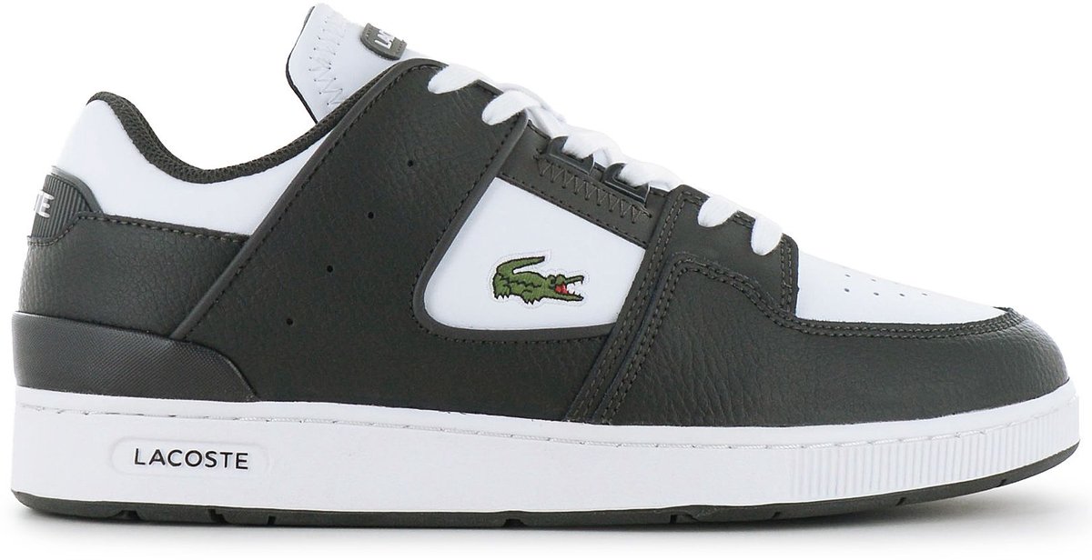 Lacoste Court Cage 224 Heren Sneakers Schoenen Leer 748SMA00162D2 Wit