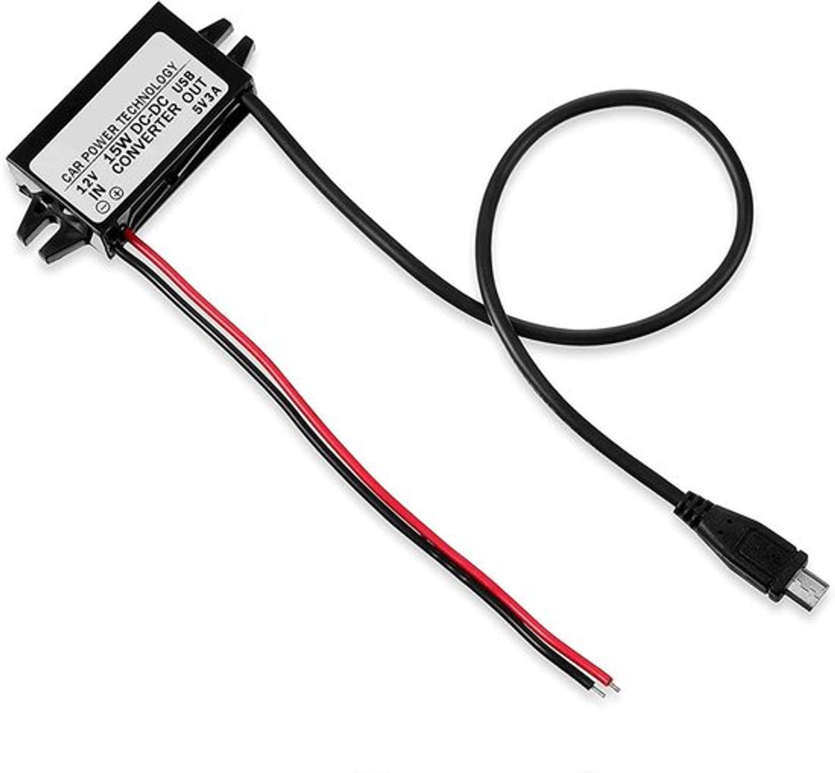 Vt products - Waterdichte 12V naar 5V Converter - Dc-dc Step Down Module - USB