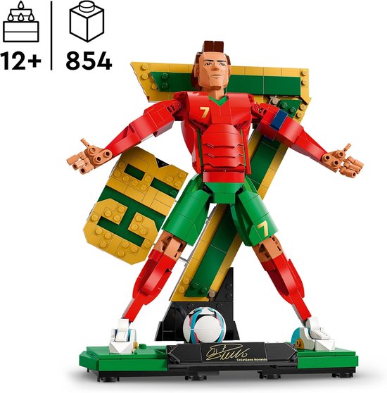 LEGO Editions Cristiano Ronaldo - Voetballegende CR 7 Bouwpakket voor Kinderen - 43016