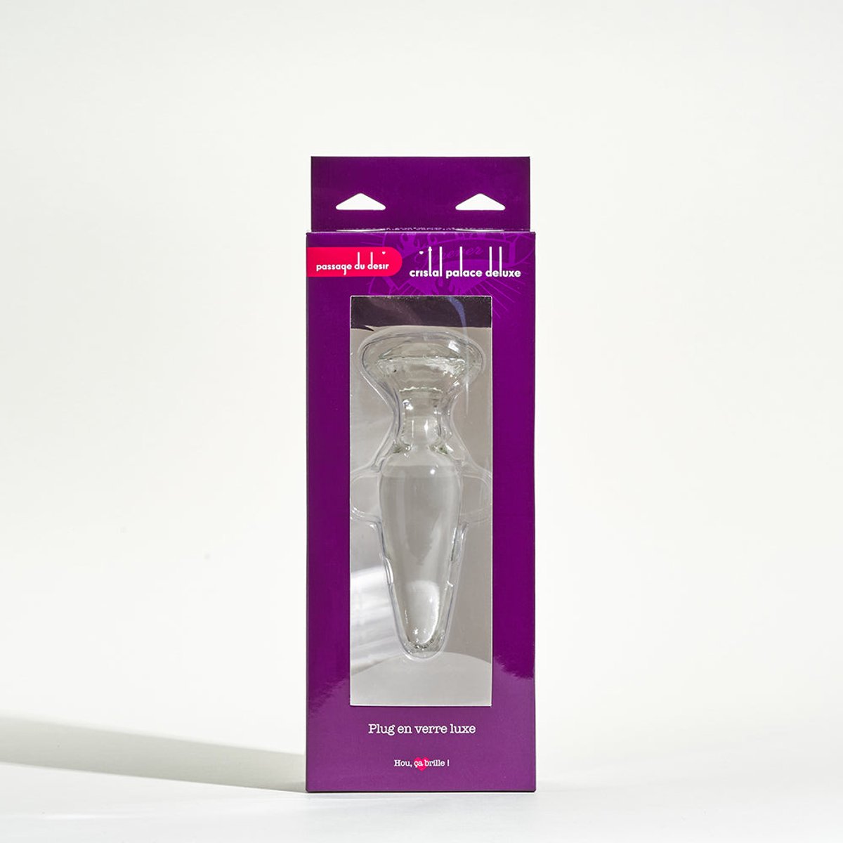 Glazen plug Cristal Palace