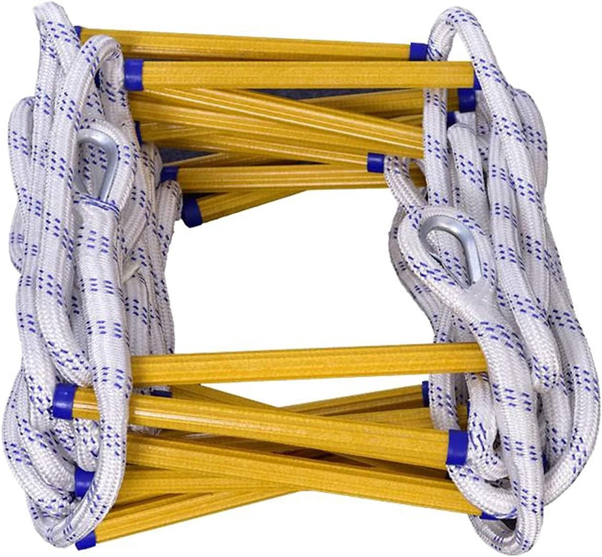 Noodladder - Vluchtladder reddingsladder - Snelle evacuatie - Geen installatie vereist - 30 meter - Natuurlijk