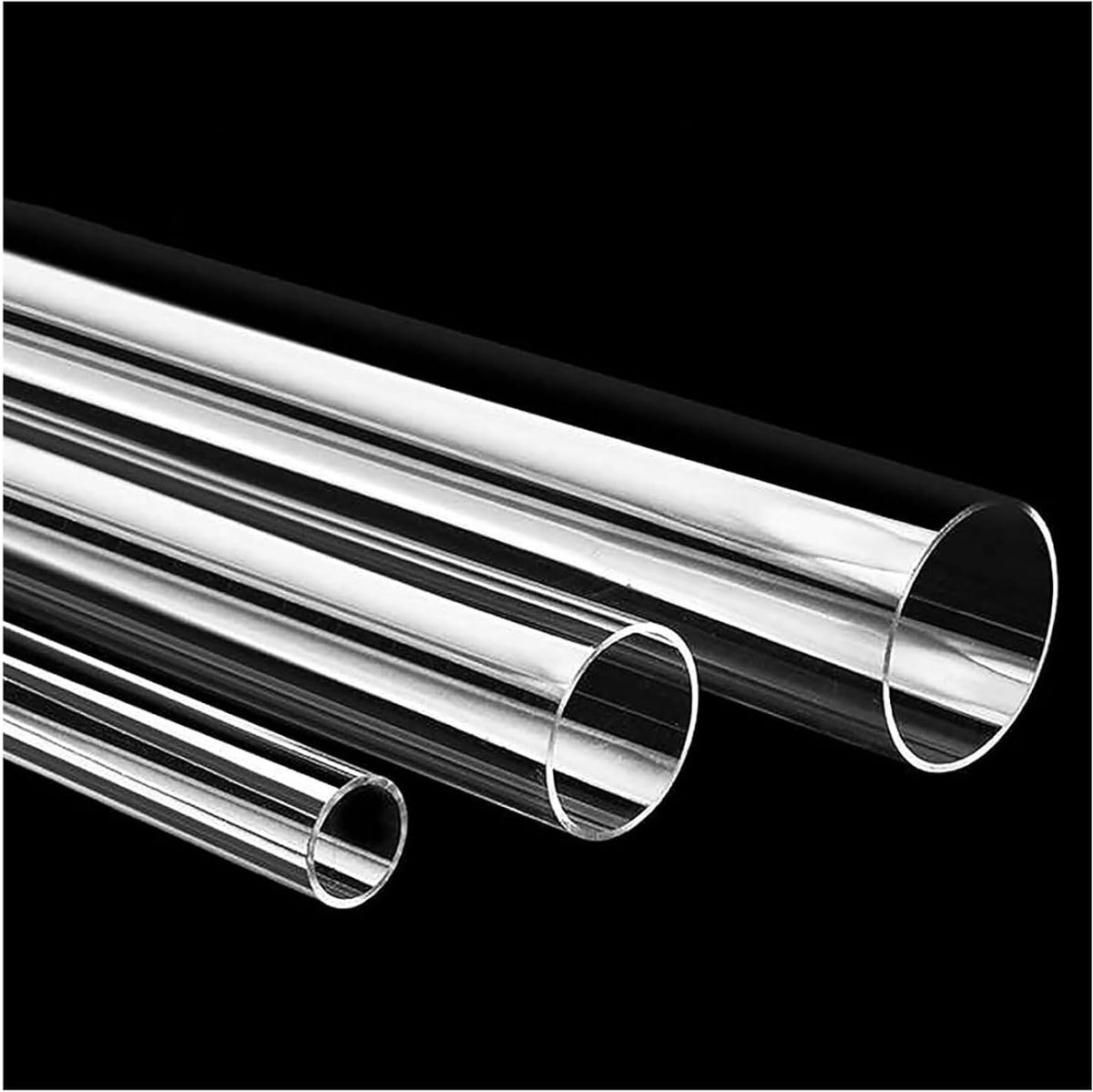 Acryl Buis - Transparante Kunststof - Hobby Projecten - Hoge Slagvastheid - 110-150 mm - Helder