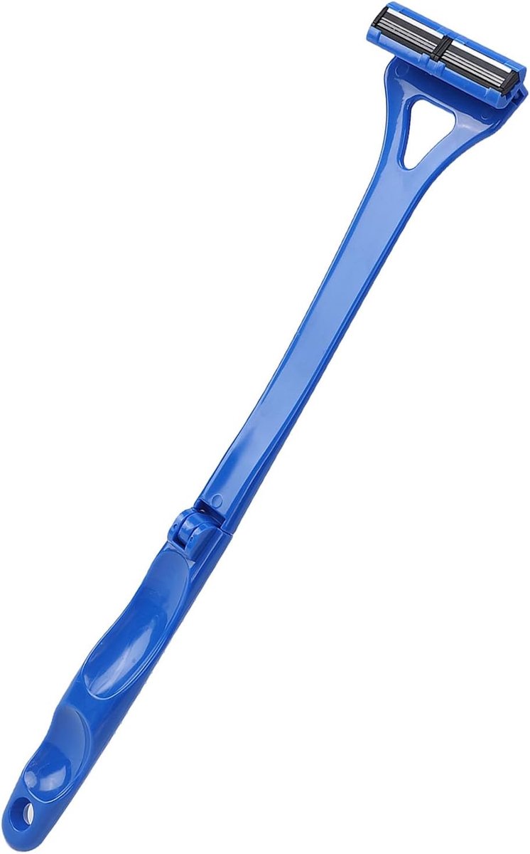 Rughaartrimmer Handmatig - Lichaamshaarverwijderaar - Zelf Verzorgen - Lange Opvouwbare Handgreep - 30 x 15 x 3 cm - Zwart