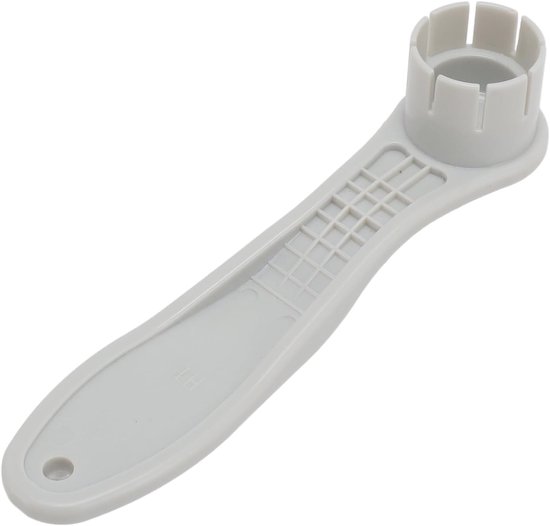 Ventielsleutel Lucht - Paddle Board Gereedschap - Watersport Accessoire - Ergonomisch Lichtgewicht - 20 x 5 x 5 cm - Grijs — afbeelding 4