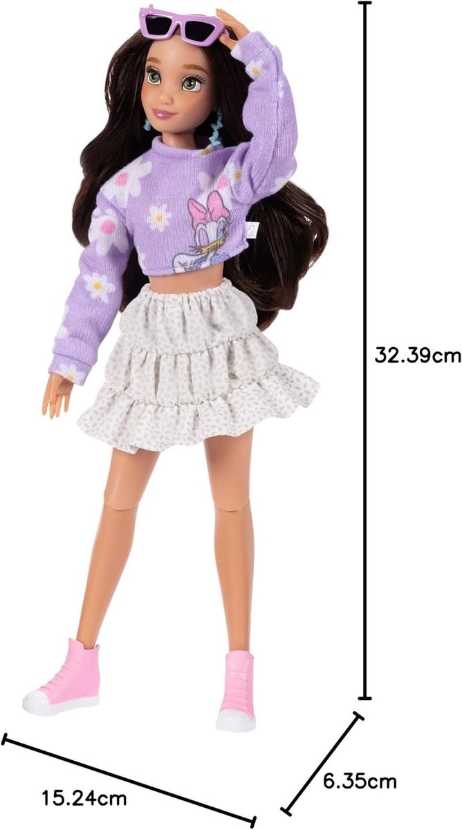 Disney ily 4EVER 29cm Daisy geïnspireerde modepop van Merkloos — afbeelding 5