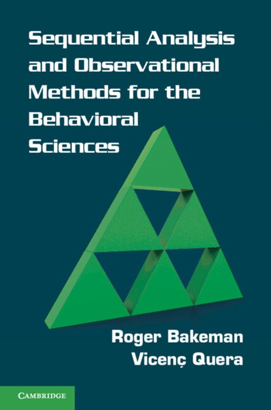 Sequential Analysis and Observational Methods for the Behavi ... - cover