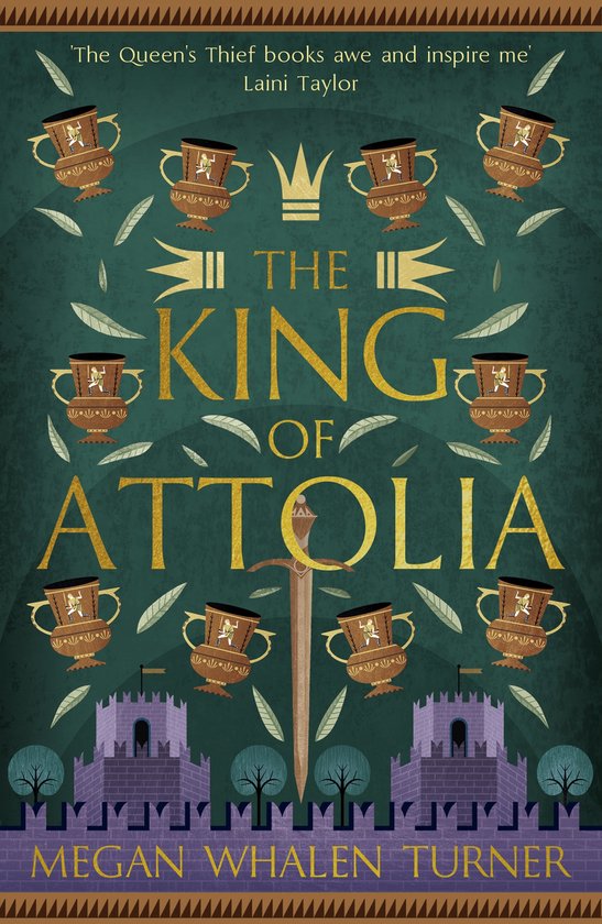 Queen's Thief-The King of Attolia - cover