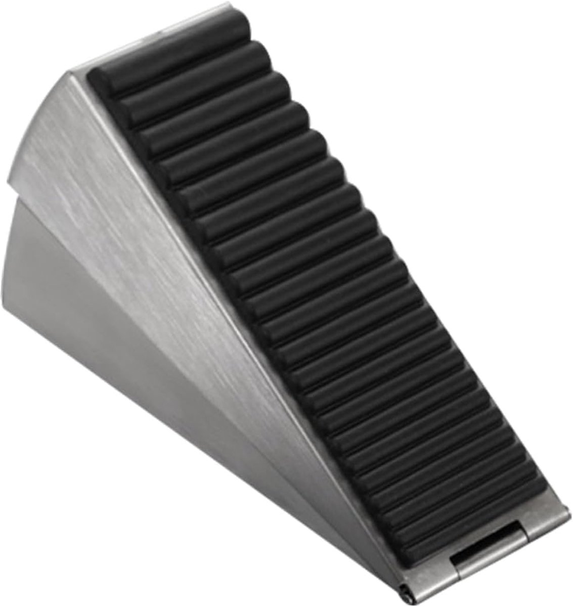 Deurstopper - Deurwig Deurblokkering - Deuren Beschermen - Stevig Materiaal - 13x7.5x4.6cm - Grijs