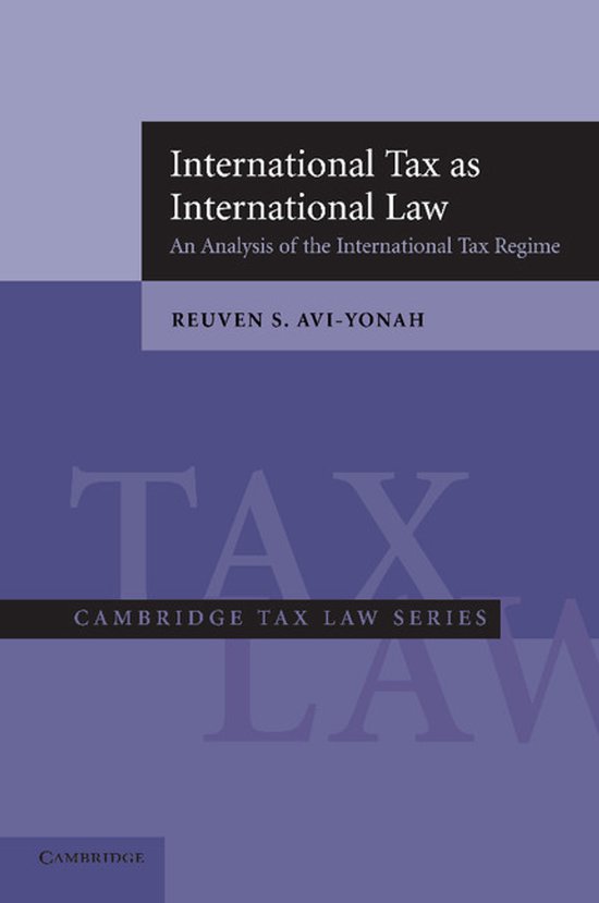 International Tax as International Law - cover