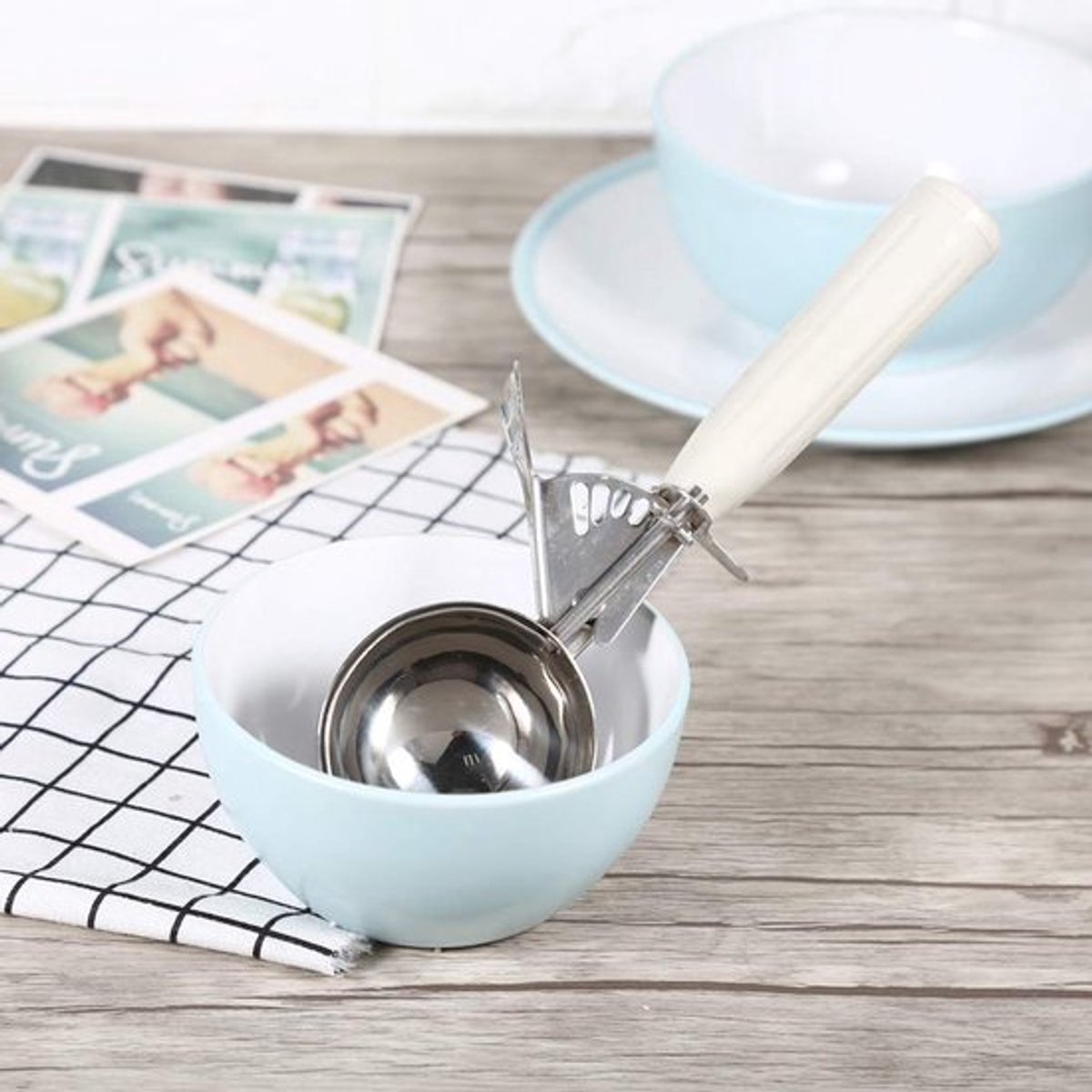Solidchoice - Dailygoody - Roestvrijstalen Fruitschep - Praktische ijsschepper