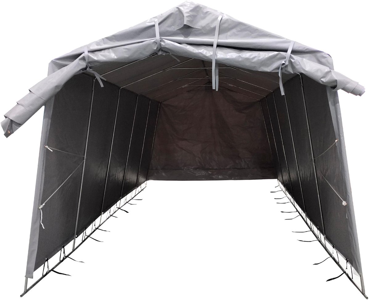 Fornorth Garagetent 2,7x5,1m, Lichtgrijs