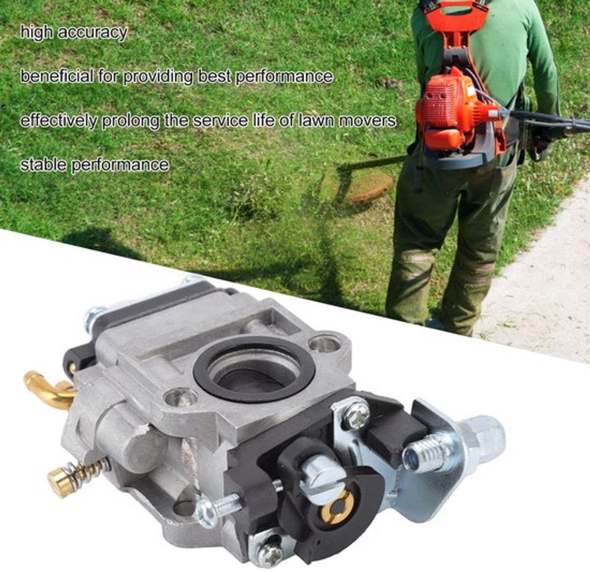 Aluminium ABS carburateur vervanging VT Products