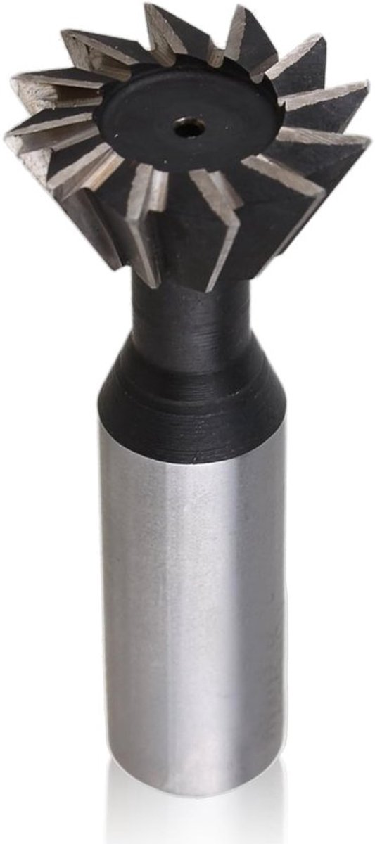 Dailygoods- Dovetail Cutter HSS - Dovetail Slot Cutter - End Mill - CNC Bit