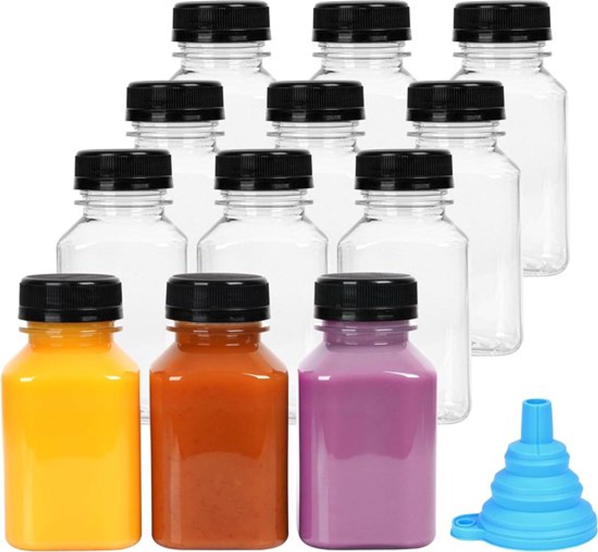 Herbruikbare plastic flessen Inovra Plus 180ml x 12
