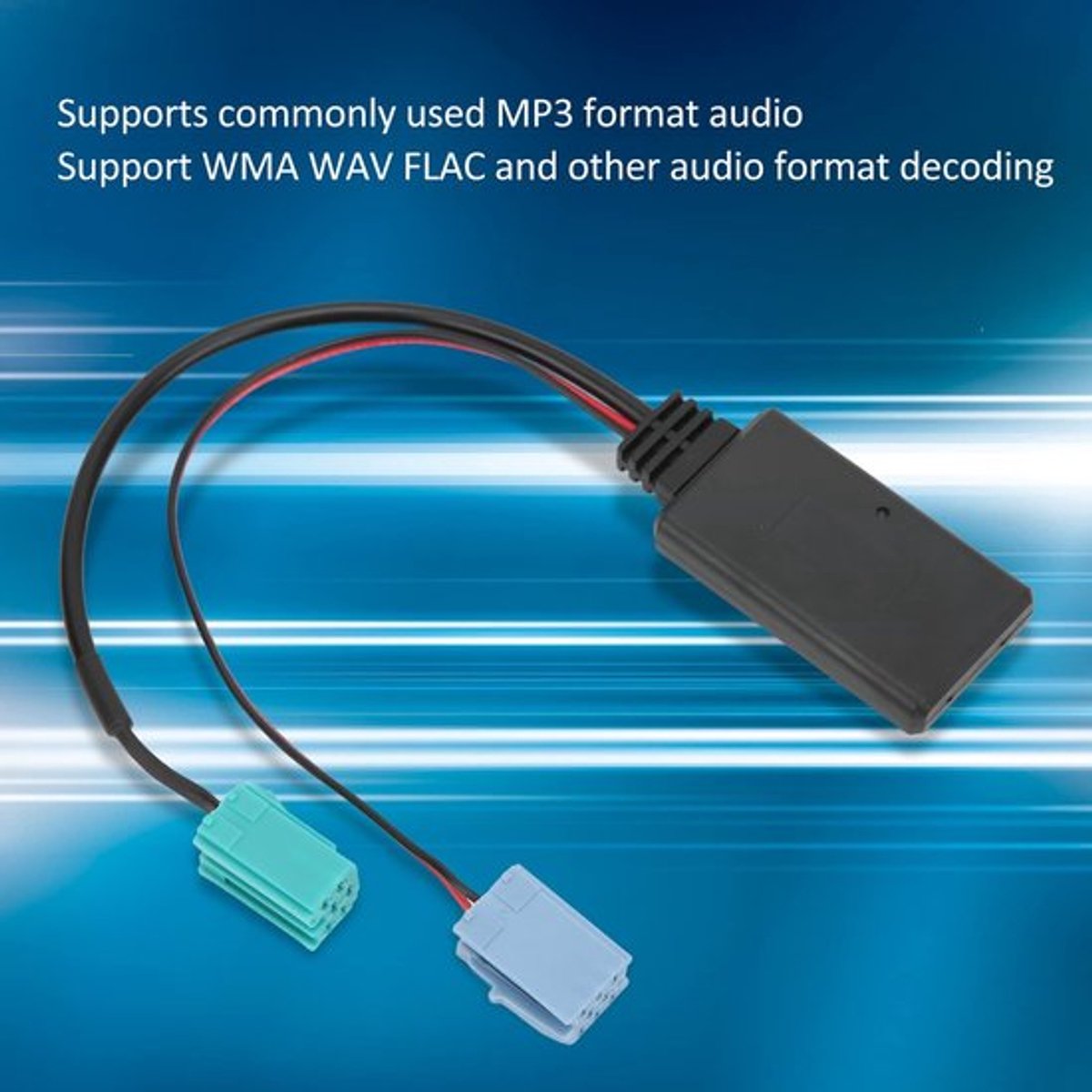 Vt products Muziek Adapter - IN Module - Geschikt voor Espace en Scenic - 6Pin 8Pin