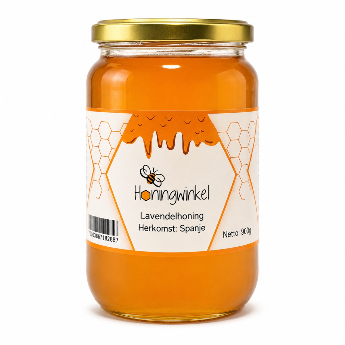 Lavendelhoning 900g Spanje Honingwinkel (vloeibaar)