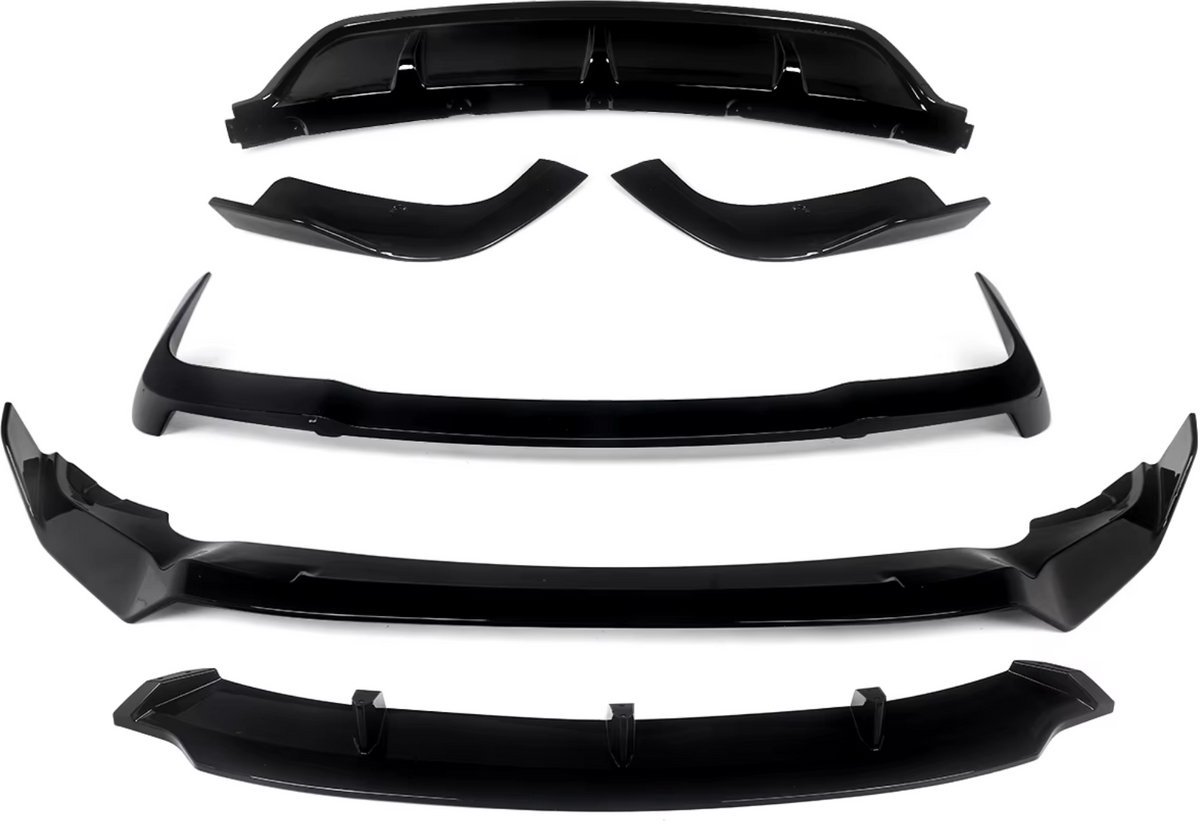 Bumper Diffuser - Passend voor BMW X5 G05 LCI 2023+, Lipsplitter en Dakspoiler - Voor Auto Styling, Vervanging en Tuning