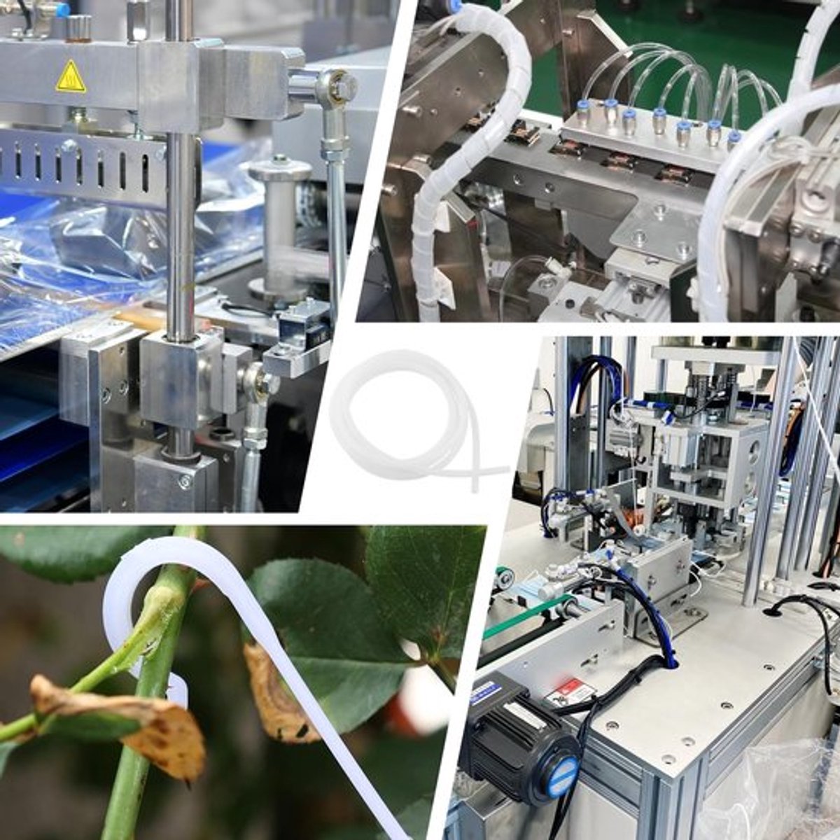 Voedselveilig siliconenrek 2 meter flexibel
